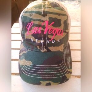 CAMOUFLAGE LAS VEGAS HAT WOMENS 🌟